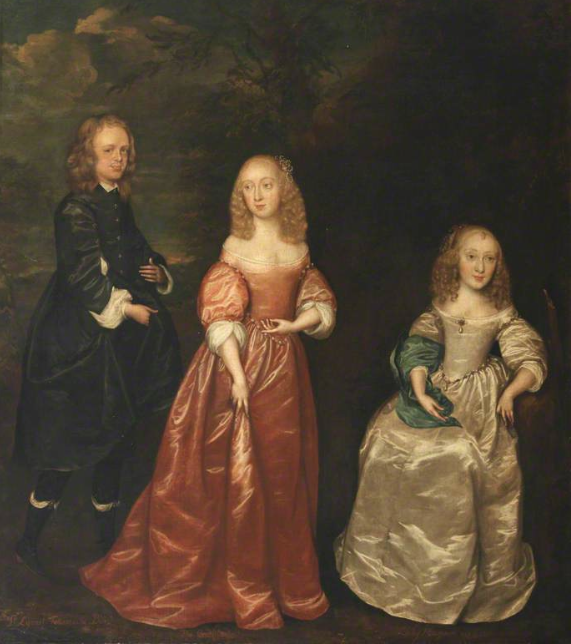 Elizabeth Murray (1626–1698), Countess of Dysart, with Her First Husband, Sir Lionel Tollemache